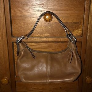 Coach Tan Leather Bag
